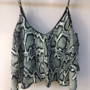 Show Me Your Mumu Crop Top Large